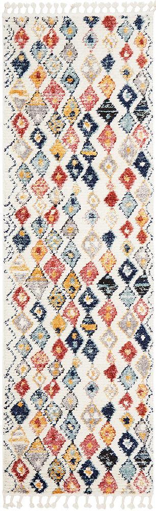 Tarfaya Moroccan Inspired Berber Multi Tribal Rug