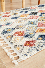 Tarfaya Moroccan Inspired Berber Multi Tribal Rug