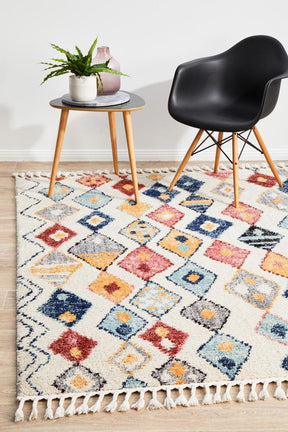 Tarfaya Moroccan Inspired Berber Multi Tribal Rug - Lost Design Society