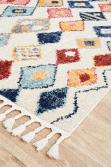 Tarfaya Moroccan Inspired Berber Multi Tribal Rug