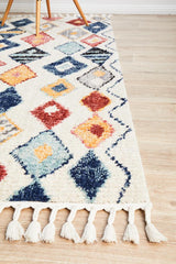 Tarfaya Moroccan Inspired Berber Multi Tribal Rug