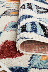 Tarfaya Moroccan Inspired Berber Multi Tribal Rug