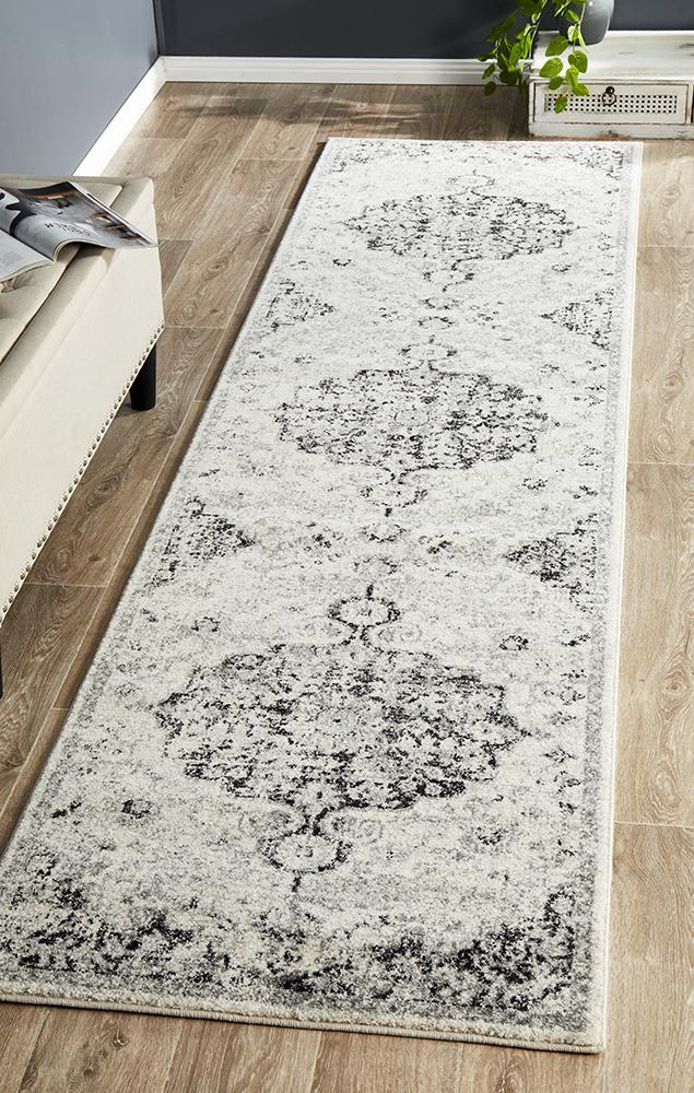 Treasury Transitional Charcoal Rug