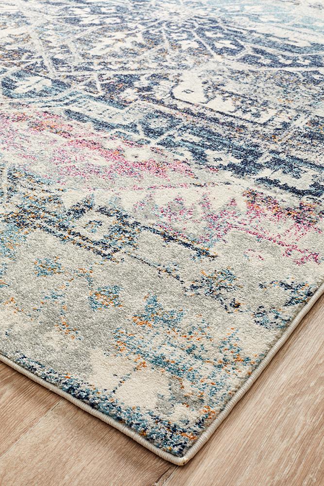 Treasury Layton Blue Transitional Rug