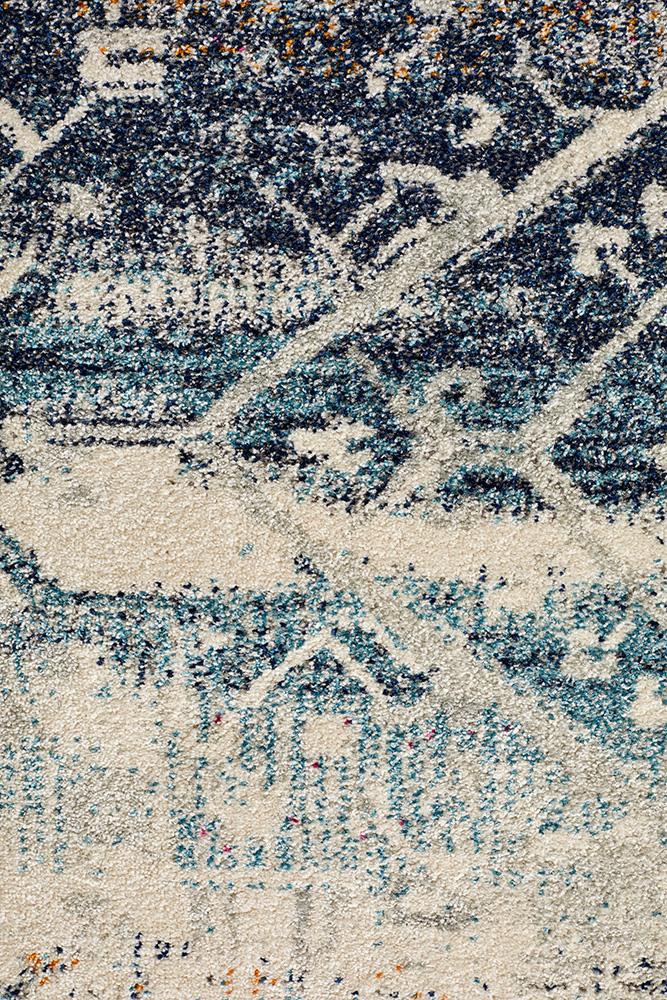 Treasury Layton Blue Transitional Rug