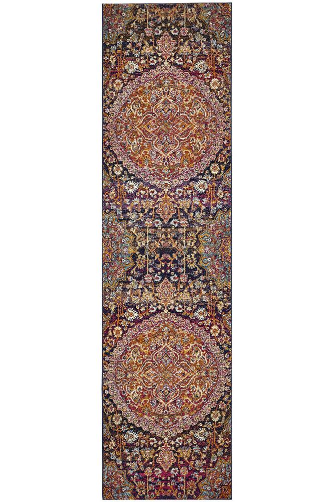 Treasury Preston Multi Coloured Transitional Rug