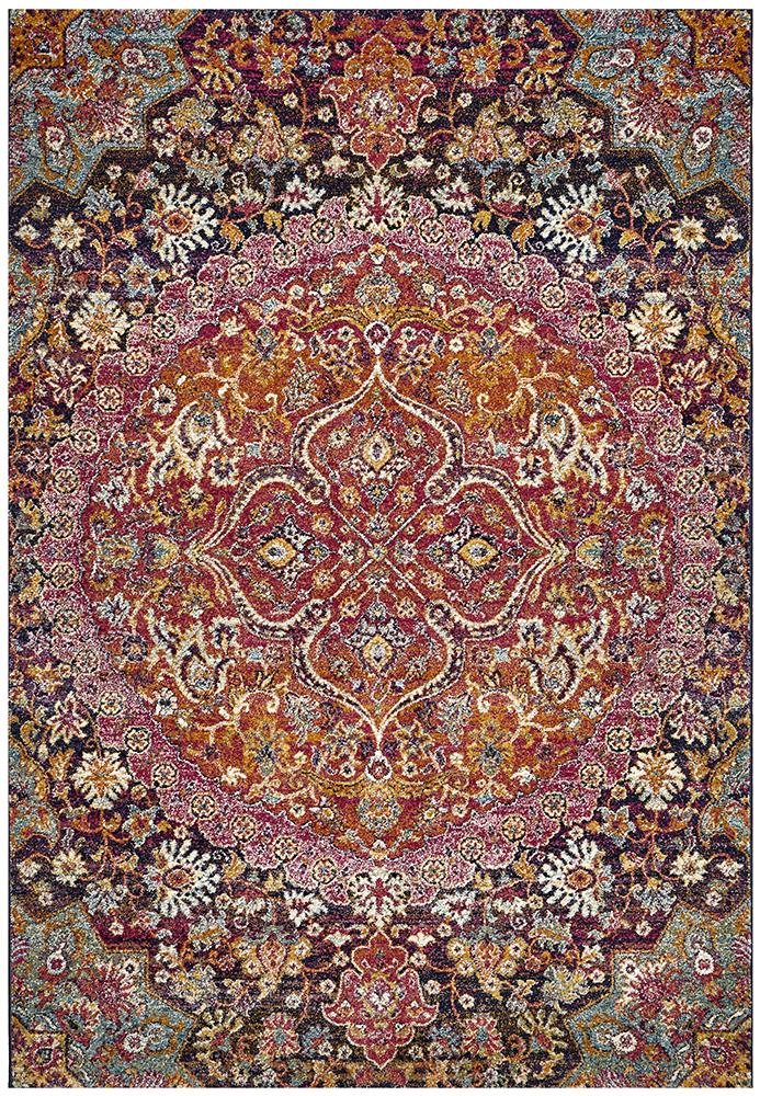 Treasury Preston Multi Coloured Transitional Rug