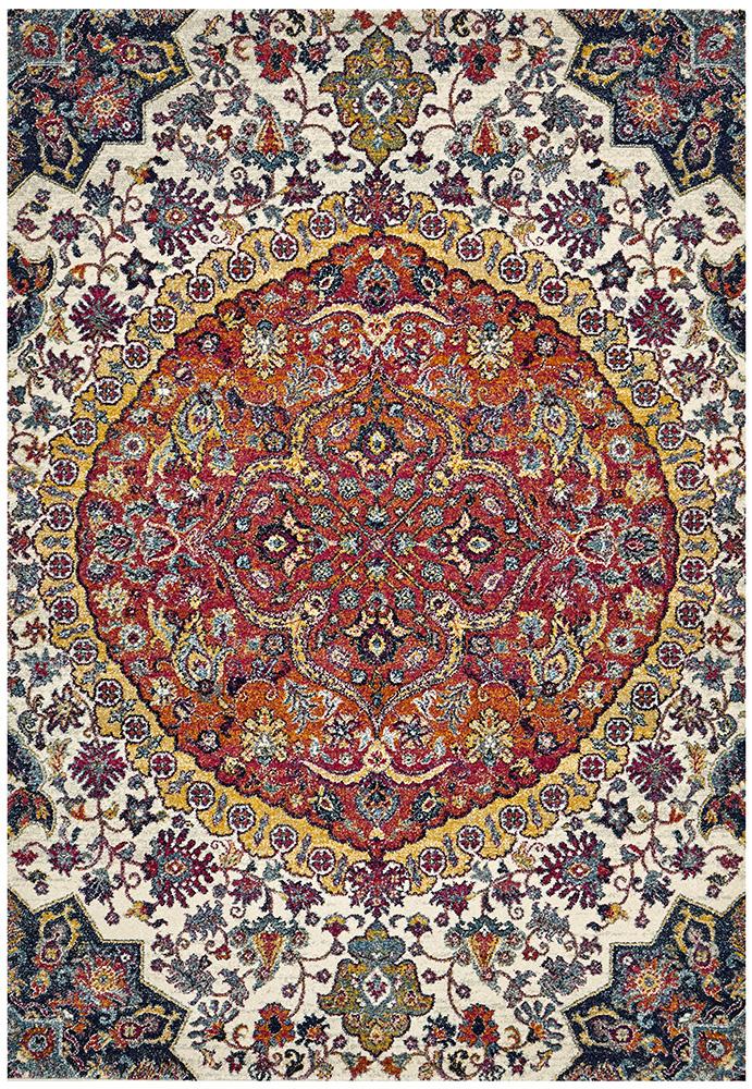 Treasury Shelly Rust Transitional Rug