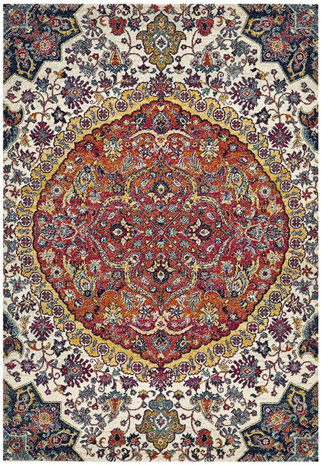 Treasury Shelly Rust Transitional Rug