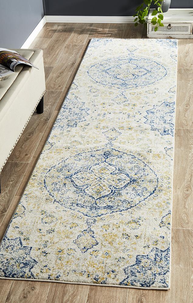 Treasury Tyler Sky Blue Transitional Rug