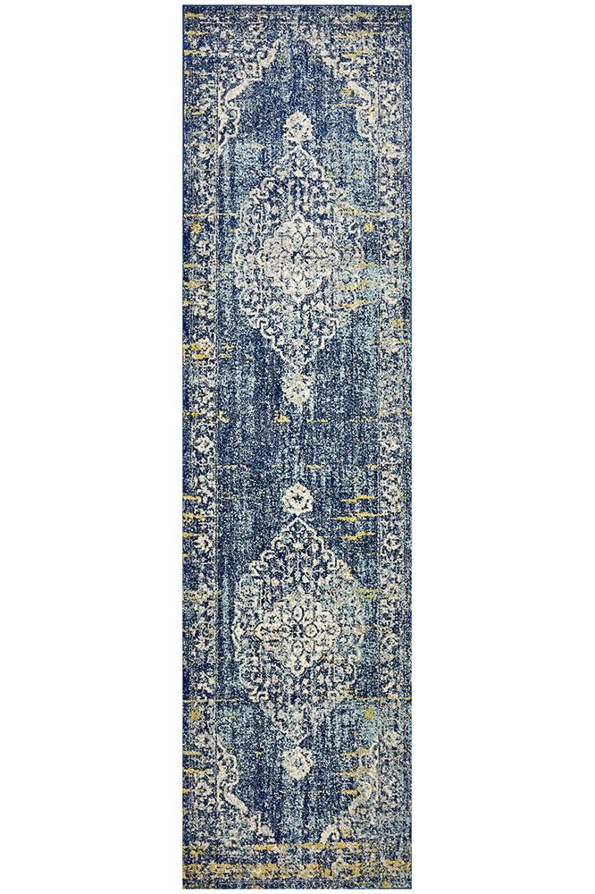 Treasury Wilson Navy Transitional Rug