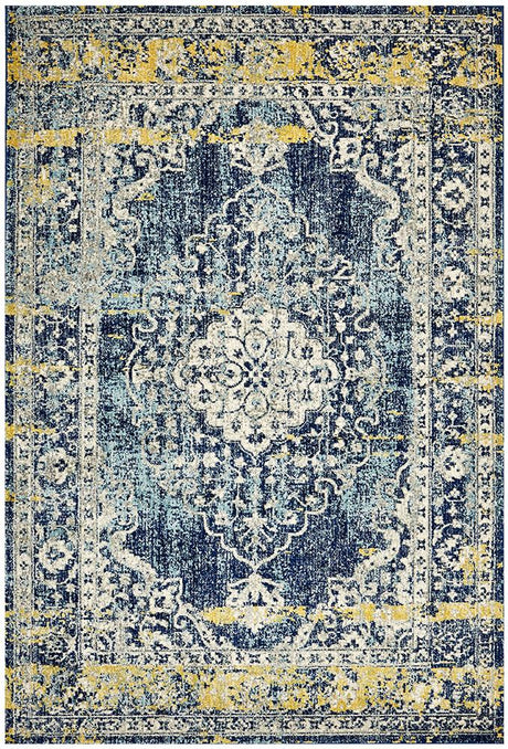 Treasury Wilson Navy Transitional Rug