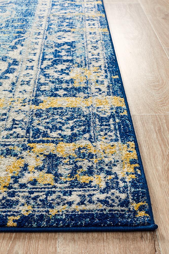 Treasury Wilson Navy Transitional Rug