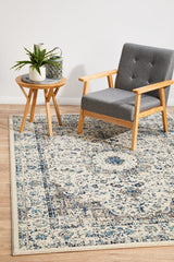 Mist Alpine White Transitional Rug