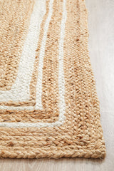 Byron Golden Natural Jute Rug