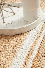 Byron Golden Natural Jute Rug