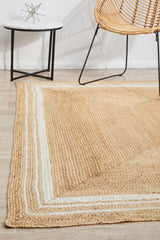 Byron Golden Natural Jute Rug