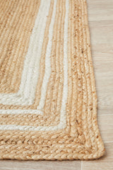 Byron Golden Natural Jute Rug