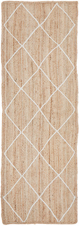 Byron Geo Golden Natural Jute Rug