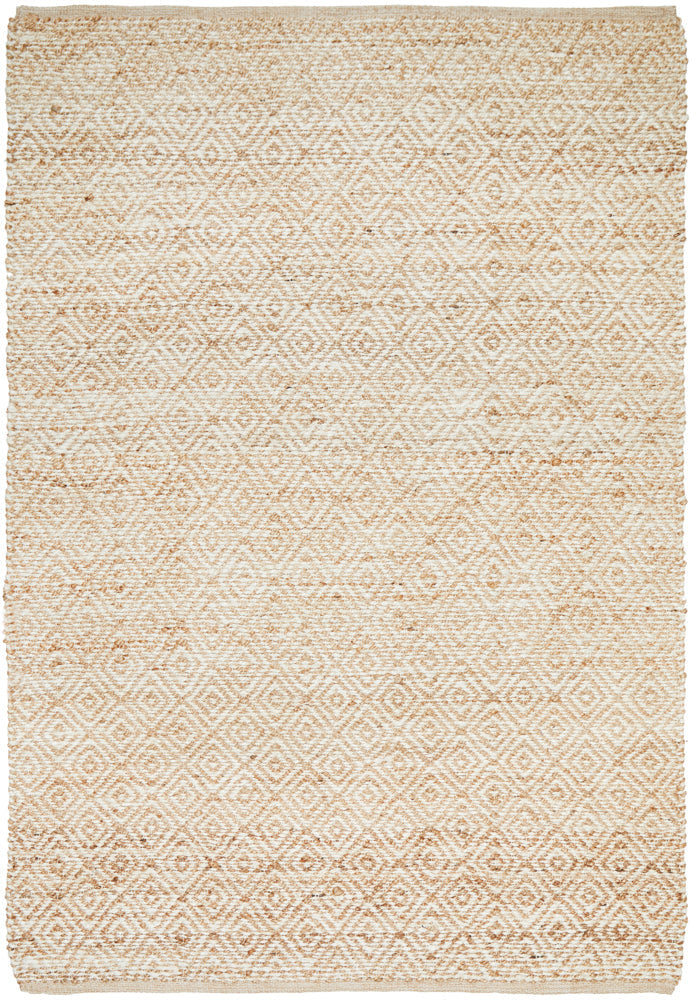 Byron Diamond Natural Jute Rug