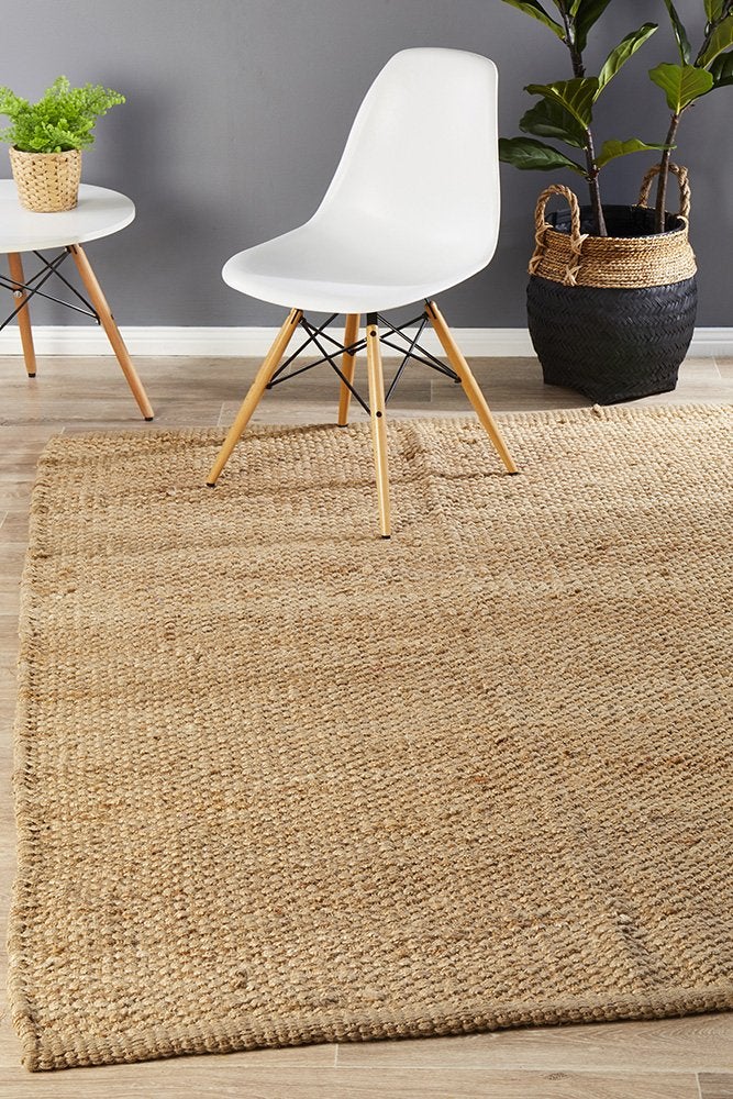 Natural Fiber Basket Weave Rug