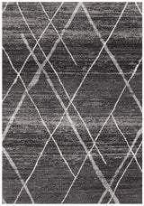 Paradise Charcoal Contemporary Transitional Rug