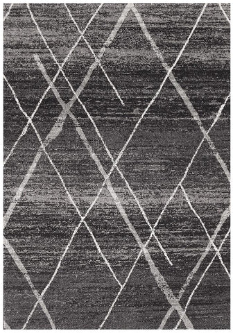 Paradise Charcoal Contemporary Transitional Rug
