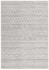 Paradise Grey Rustic Tribal Transitional Rug