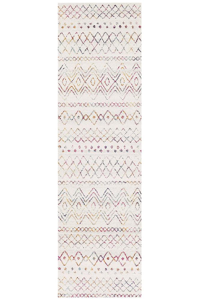 Paradise Multi Rustic Tribal Transitional Rug