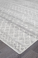 Paradise Silver Tribal Transitional Rug