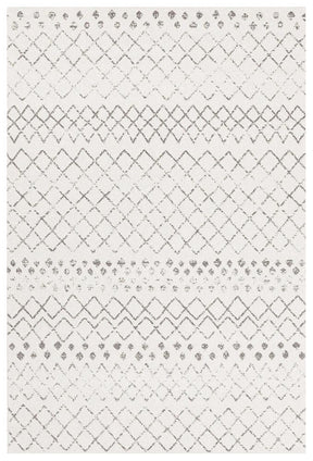 Paradise White Grey Tribal Transitional Rug - Lost Design Society