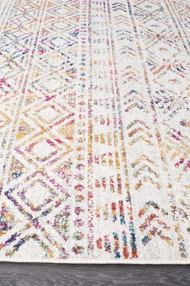 Paradise Multi Rustic Transitional Rug