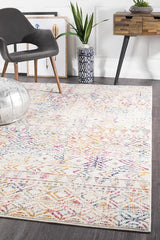 Paradise Multi Rustic Transitional Rug