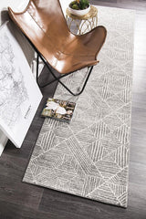 Paradise Contemporary Silver Transitional Rug