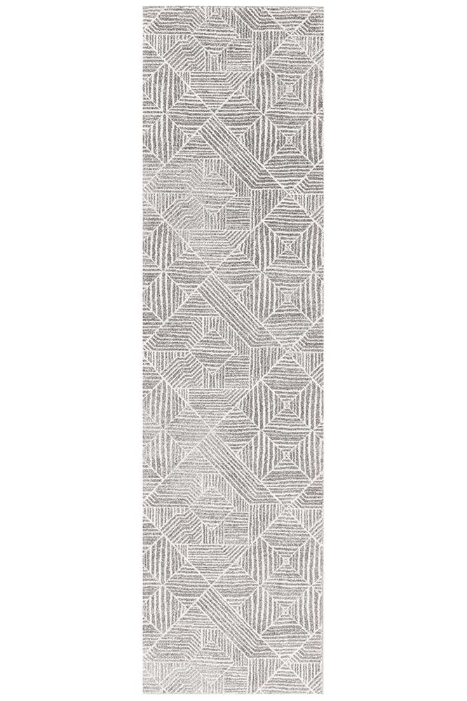 Paradise Contemporary Silver Transitional Rug