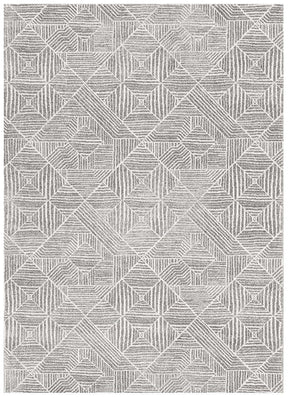 Paradise Contemporary Silver Transitional Rug - Lost Design Society