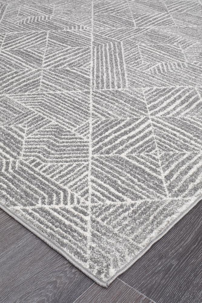 Paradise Contemporary Silver Transitional Rug