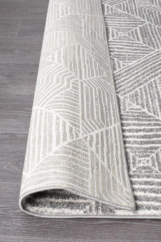 Paradise Contemporary Silver Transitional Rug