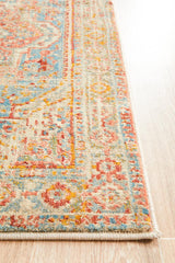 Pilgrimage Ornate Blue Transitional Rug