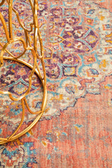 Pilgrimage Ornate Terracotta Transitional Rug