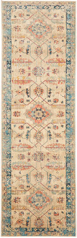 Pilgrimage Ornate Bone Transitional Rug