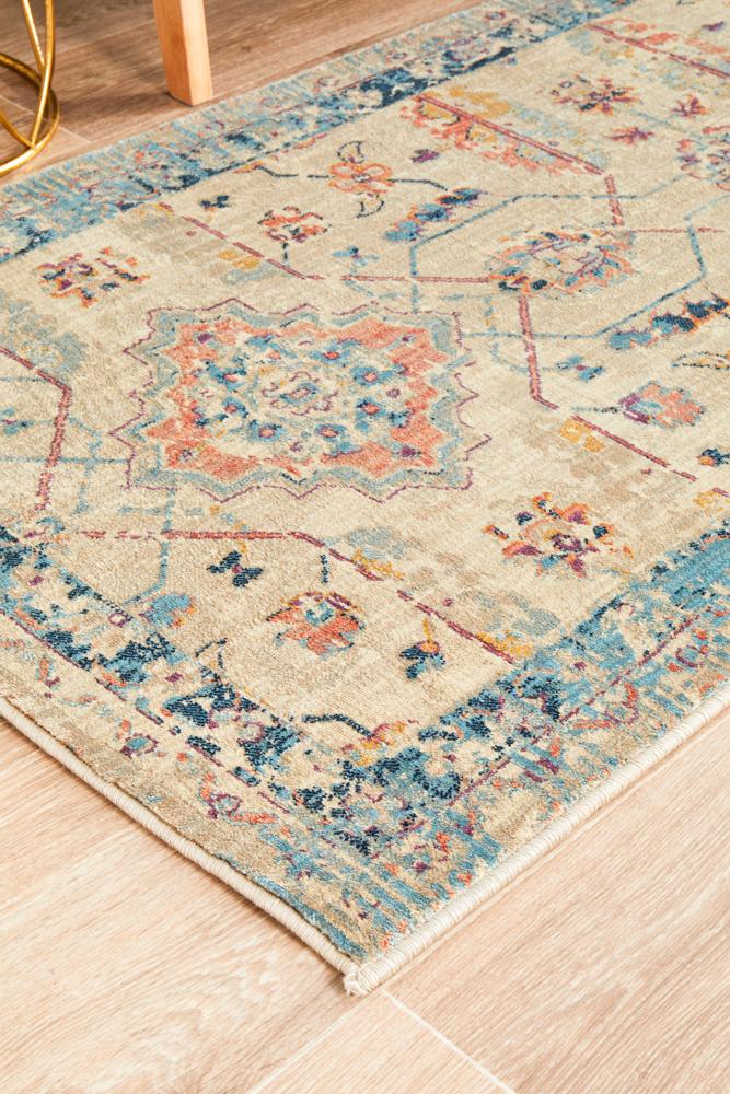 Pilgrimage Ornate Bone Transitional Rug