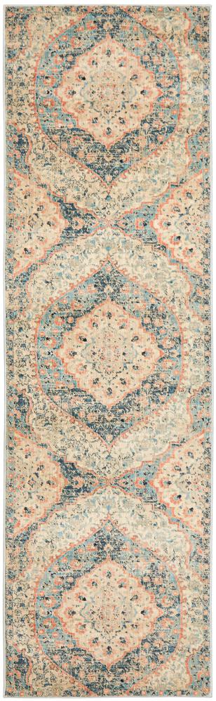 Pilgrimage Ornate Navy Transitional Rug