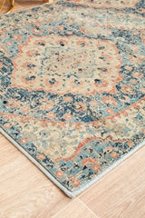 Pilgrimage Ornate Navy Transitional Rug