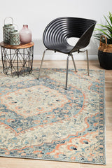 Pilgrimage Ornate Navy Transitional Rug