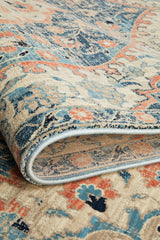 Pilgrimage Ornate Navy Transitional Rug