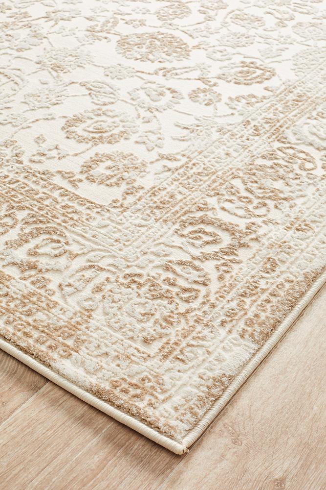 Luxuriance Loretta Cream Transitional Rug