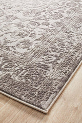 Luxuriance Lucy Silver Transitional Rug