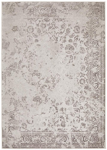 Luxuriance Lucy Silver Transitional Rug