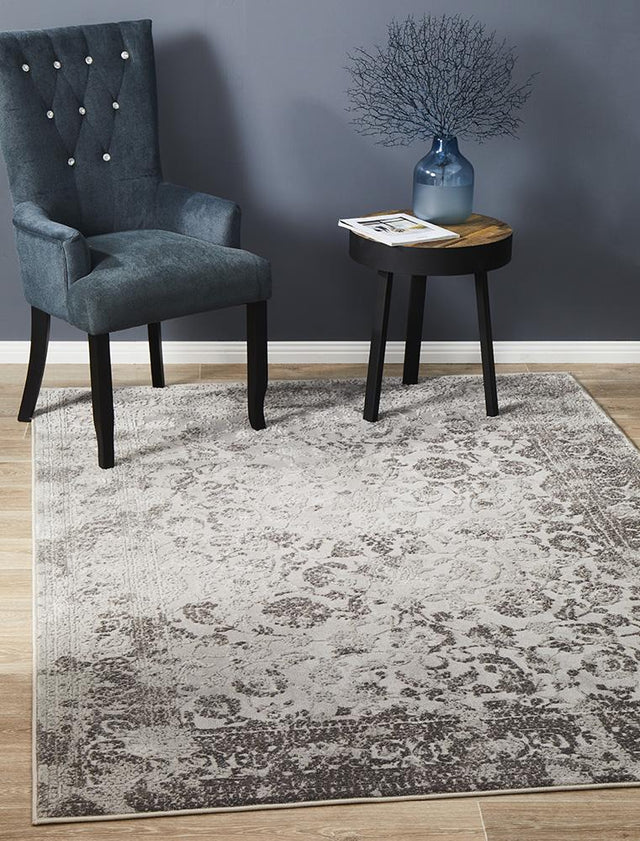 Luxuriance Lucy Silver Transitional Rug – Lost Design Society
